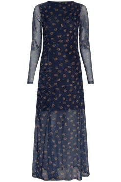 Sale Moss Copenhagen Mschginie Illenora Dress 19522 Mari Blue Flwr