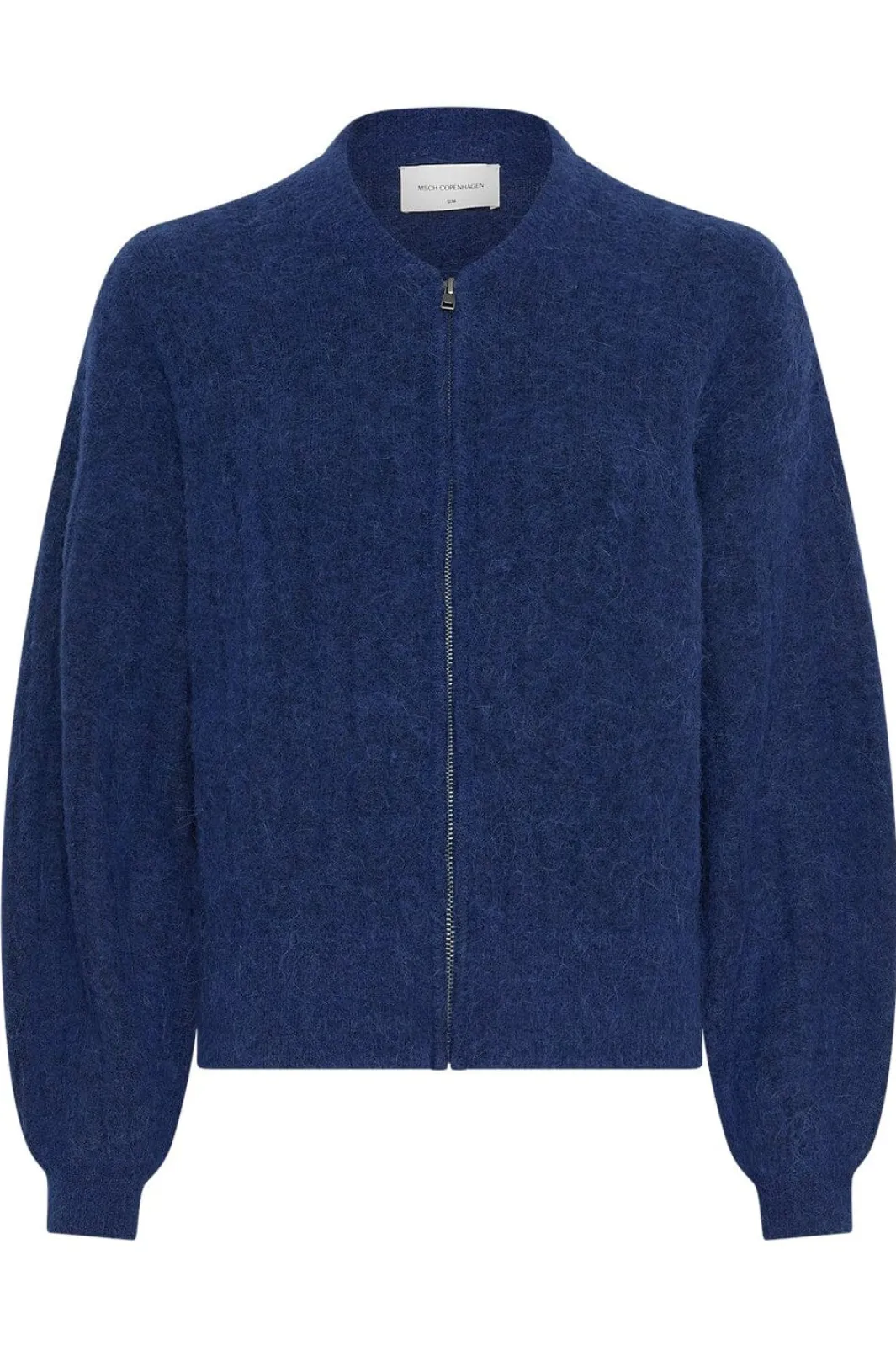 Online Moss Copenhagen Mschjin Nenaya Zip Cardigan 19305 Sodalite Blue