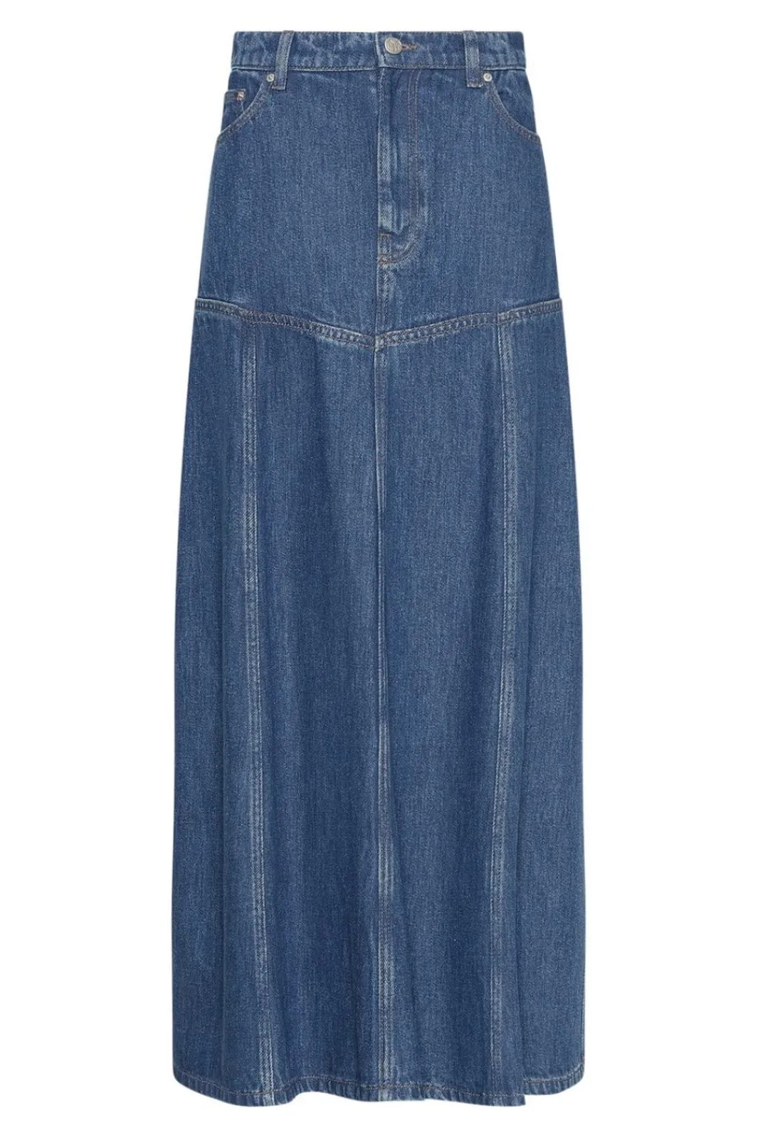 Best MSCH Copenhagen Mschlaurentine Rue Skirt 19279 Mid Blue Wash