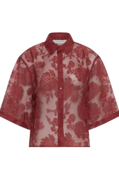 New MSCH Copenhagen Mschlettiche 3/4 Shirt 19356 Syrah