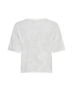 Sale Moss Copenhagen Mschluri 2/4 Pullover 19179 Egret