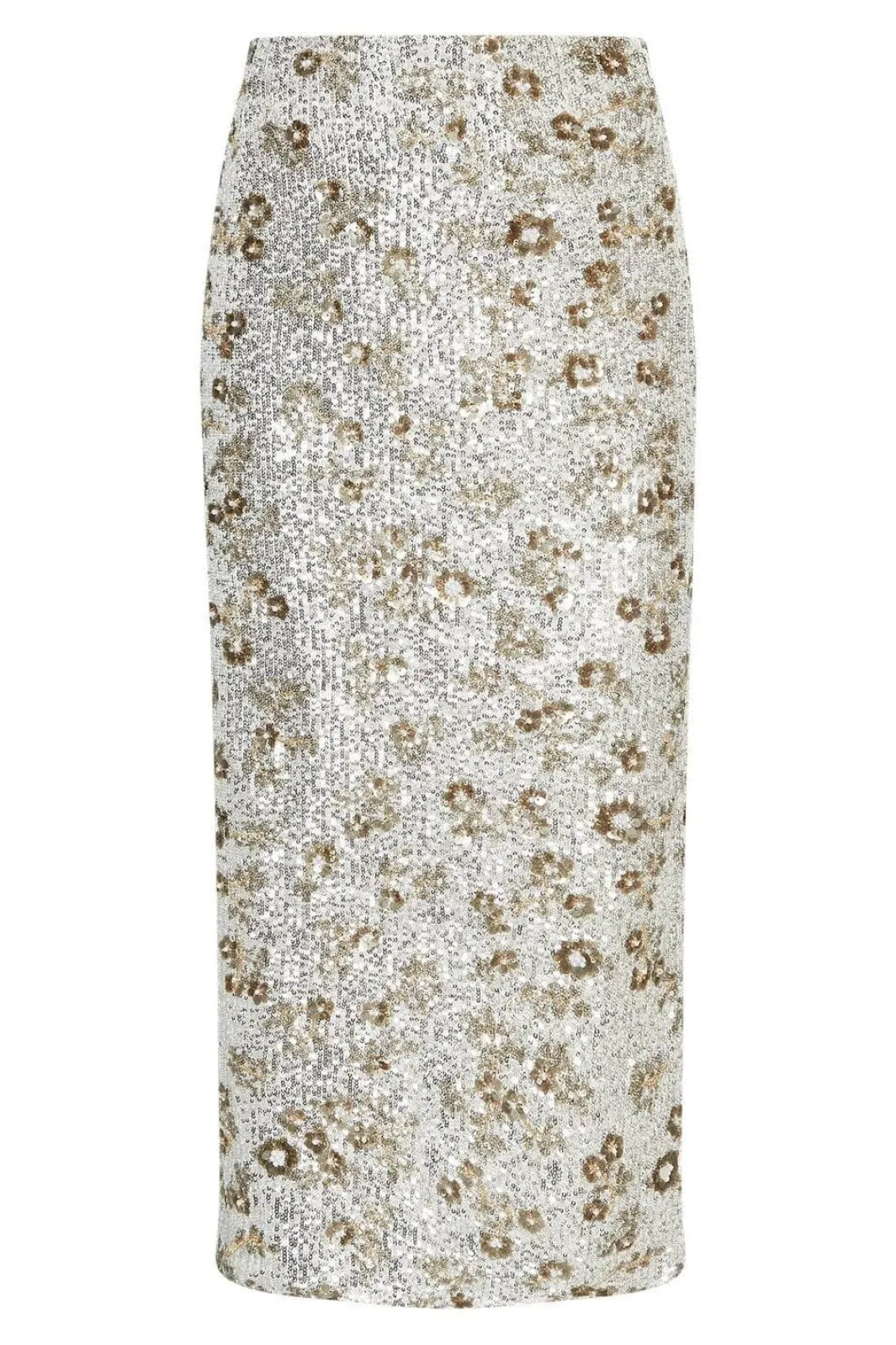 Best Moss Copenhagen Mschmagnolia Skirt Emb 19473 Silver T Coco
