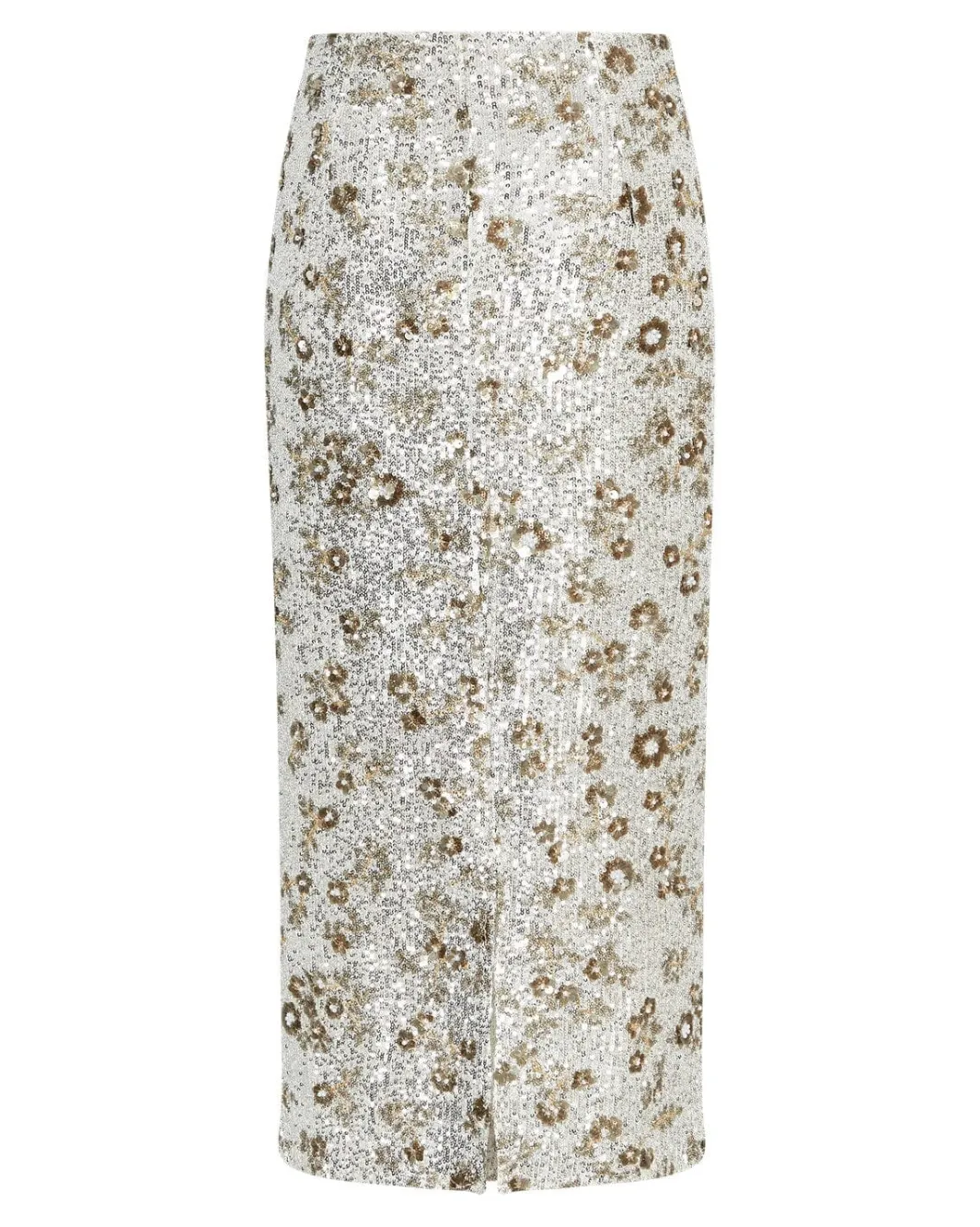 Best Moss Copenhagen Mschmagnolia Skirt Emb 19473 Silver T Coco