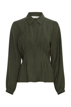 Outlet Moss Copenhagen Mschmanny Shirt 19967 Rosin