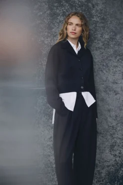 Clearance MSCH Copenhagen Mschmynthe Elina Jacket 19227 Sky Captain