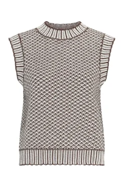 Sale MSCH Copenhagen Mschpilla Vest 18832 Slate Blk Egret