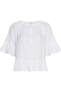 Hot Moss Copenhagen Mschryan Conella 2/4 Top 19424 Bright White