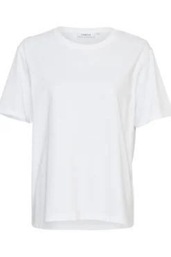 New Moss Copenhagen Mschterina Organic Tee 17596 Bright White