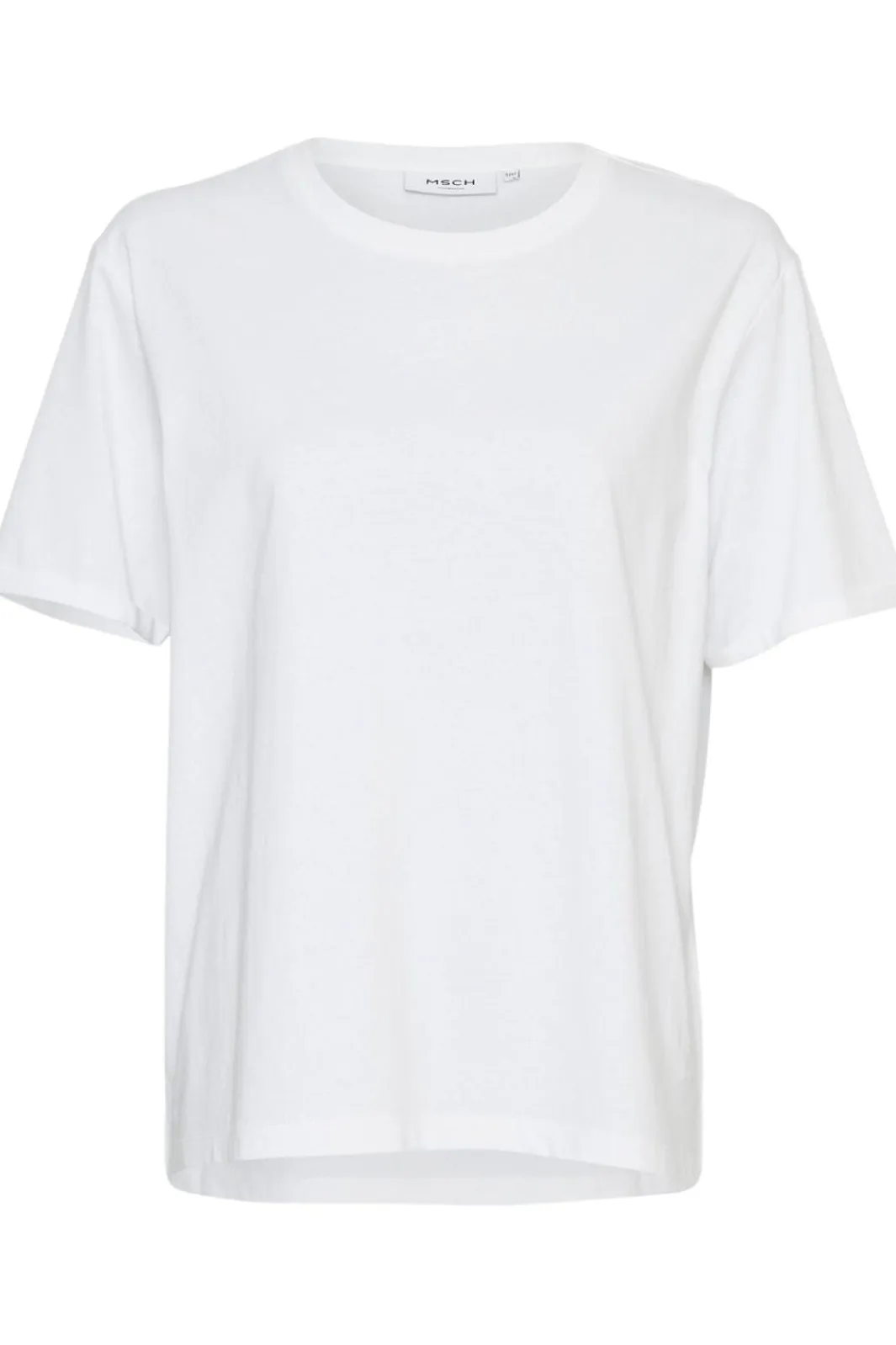 New Moss Copenhagen Mschterina Organic Tee 17596 Bright White