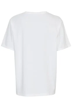 New Moss Copenhagen Mschterina Organic Tee 17596 Bright White
