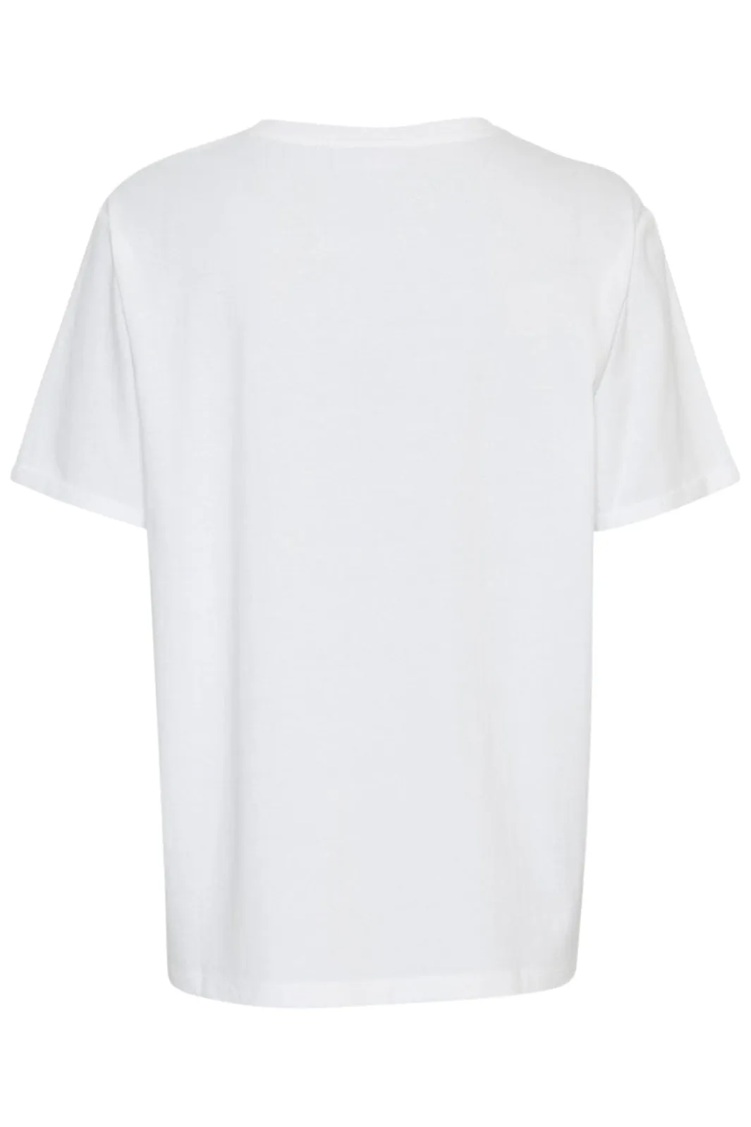 New Moss Copenhagen Mschterina Organic Tee 17596 Bright White