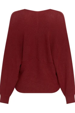 MSCH Copenhagen Mschzinelle Rachelle Wrap Pullover 19534 Syrah