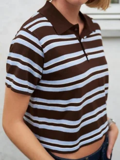 Sale Neo Noir Mulann Polo Knit Blouse 165966 676