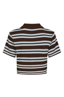 Sale Neo Noir Mulann Polo Knit Blouse 165966 676