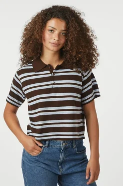 Sale Neo Noir Mulann Polo Knit Blouse 165966 676