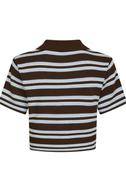 Sale Neo Noir Mulann Polo Knit Blouse 165966 676