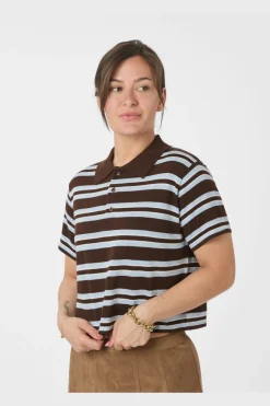 Sale Neo Noir Mulann Polo Knit Blouse 165966 676