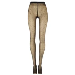 Clearance Wolford Multicolored Dot Tights17656 8163 Black/red Multicolor
