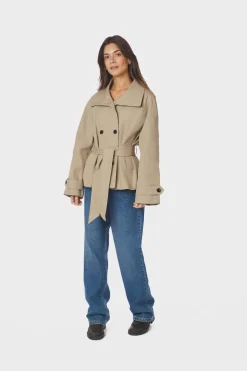 Best Neo Noir Munet Trench Jacket 167384 213