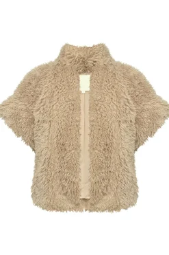 Clearance Gossia Mussego Vest G2647 Sand