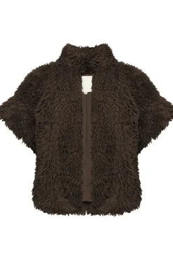 Clearance Gossia Mussego Vest G2647 Choko Brown