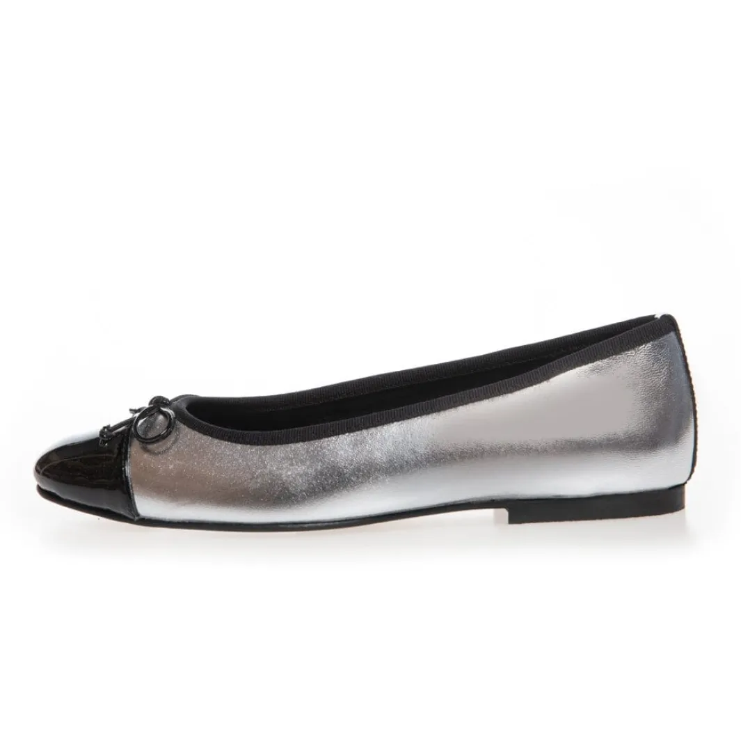 Outlet Copenhagen Shoes My Own Ballerinas 334 Silver / Black