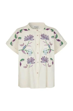 Lollys Laundry Myall Shirt Ss26101-1098 02 02 Creme