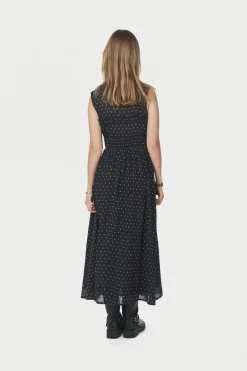 Online Neo Noir Myrna Dot Dress 166384 100