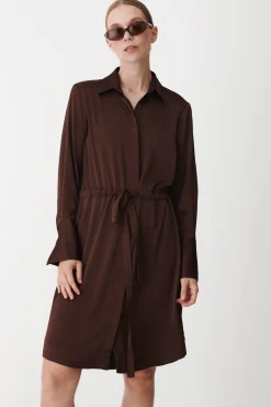 New Karmamia Nakita Dress 2231 Semi Rich Brown