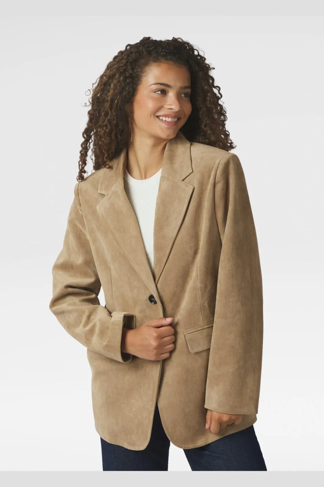 Discount Neo Noir Namy Imitated Suede Blazer 164548 213
