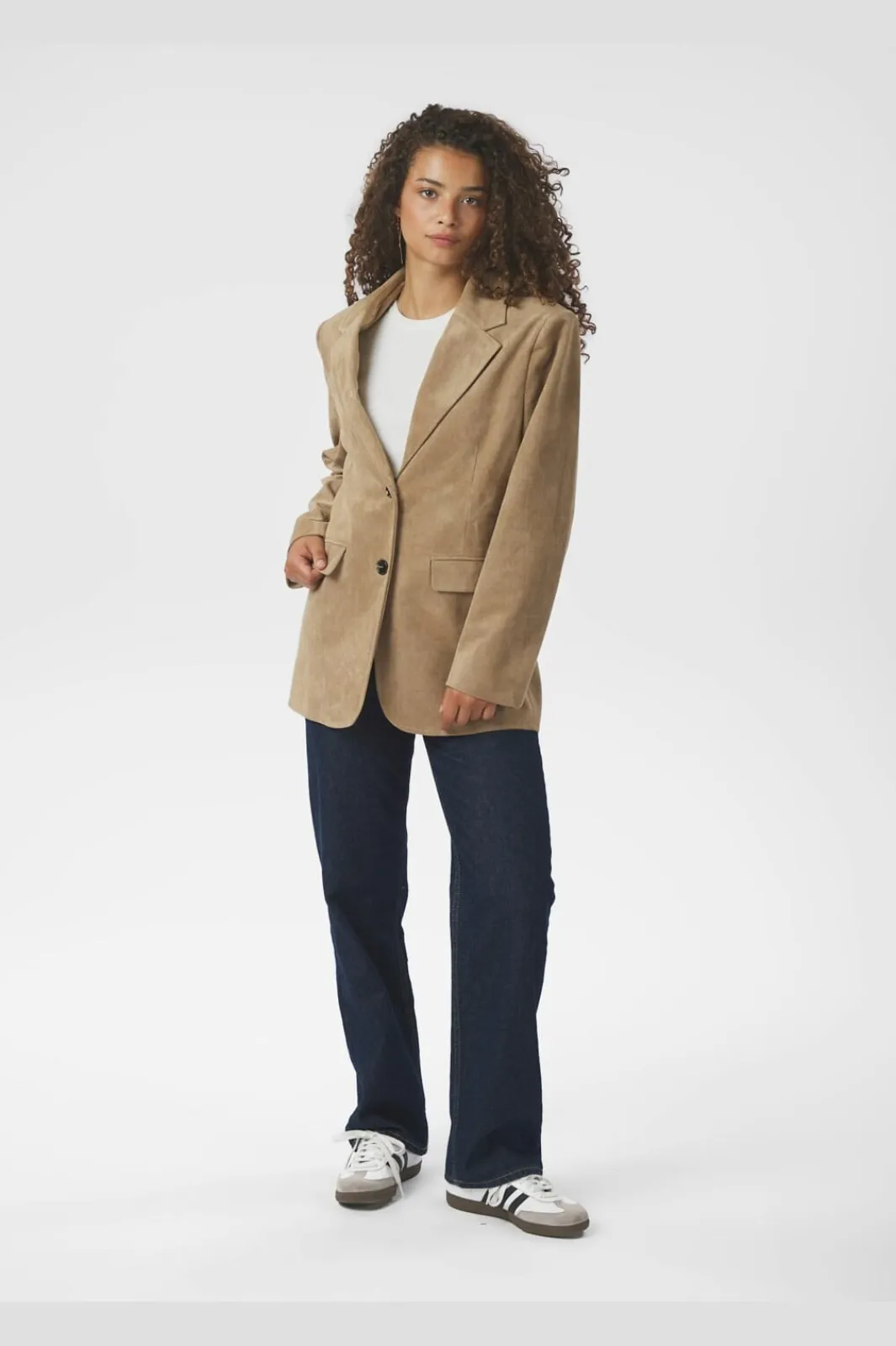 Discount Neo Noir Namy Imitated Suede Blazer 164548 213