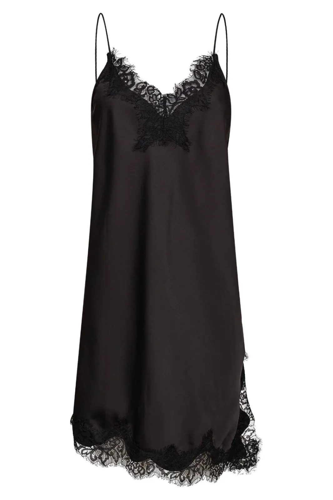 New Haute L'Amitié Naomi Asym Lingerie Dress HL10547 Black