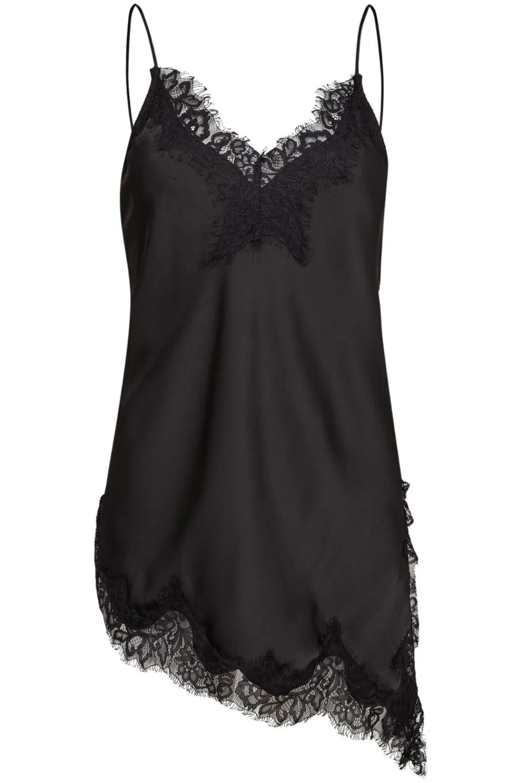 Hot Haute L'Amitié Naomi Asym Lingerie Top HL10545 Black