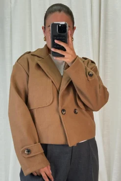 Hot A-bee Naomi Jacket Camel