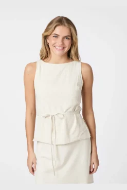 Discount Neo Noir Nassa Linen Top 165623 815