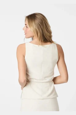 Discount Neo Noir Nassa Linen Top 165623 815