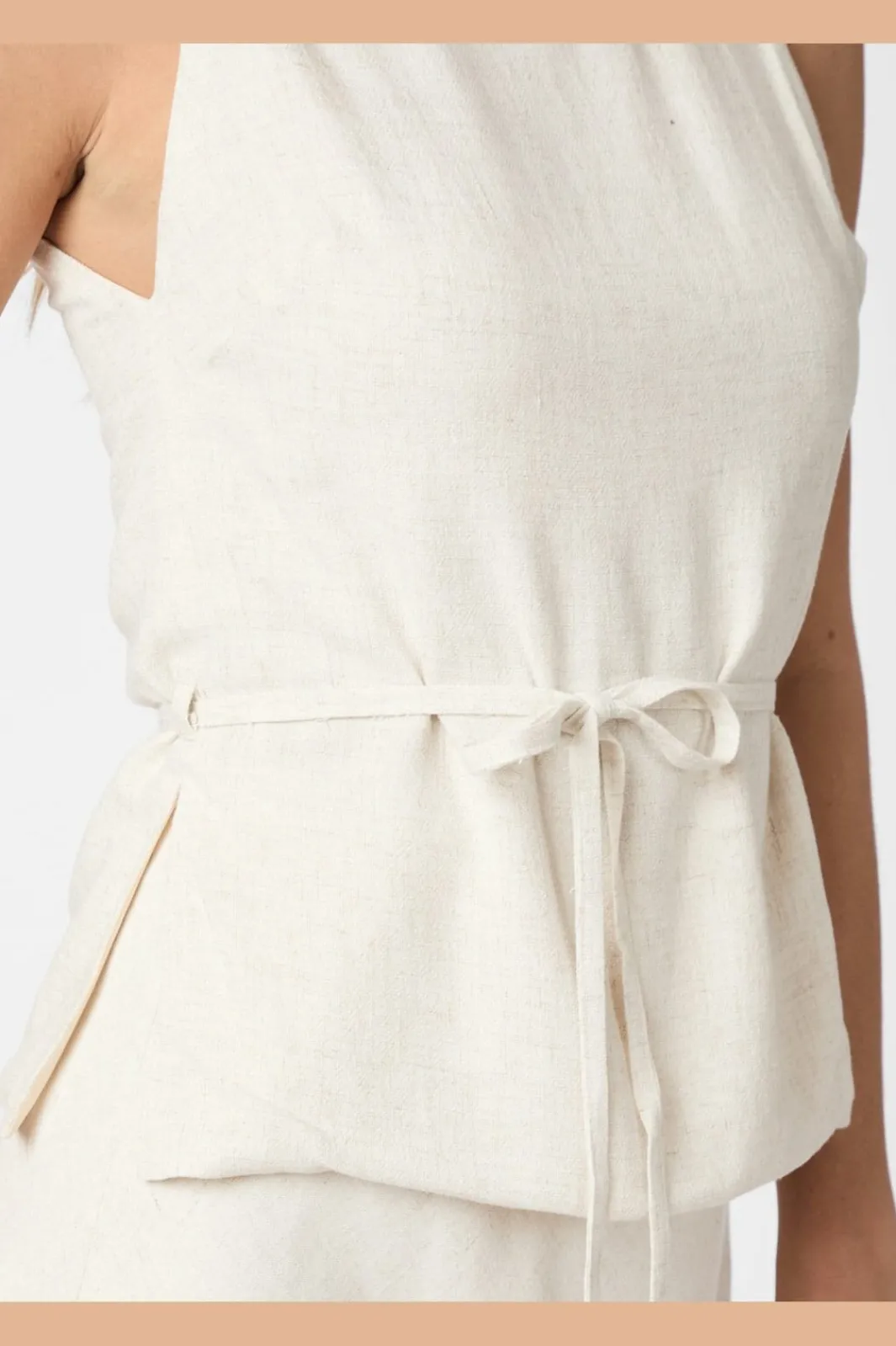 Discount Neo Noir Nassa Linen Top 165623 815