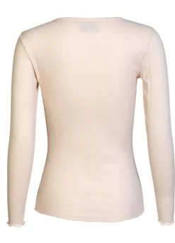 Best Liberte Natalia Ls Round Neck Blouse 9914 Creamy