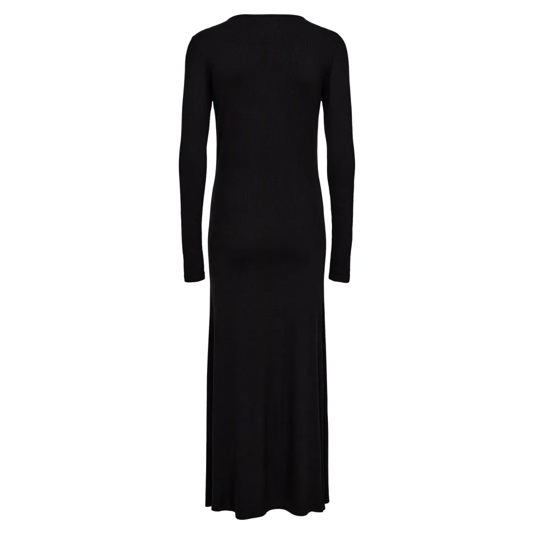 Discount Liberte Natalia-Ls-Long-Dress Black