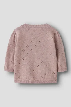Clearance Name It Nbfrolia Ls Knit Card 4874517 Keepsake Lilac