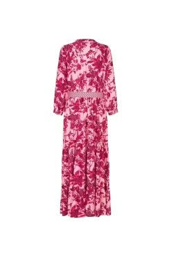 Hot Lollys Laundry Neell Maxi Dress 3/426117-3009 51 Pink