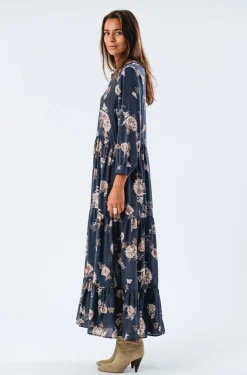 Online Lollys Laundry Neell Maxi Dress Ls24553-3020 23 Dark Blue
