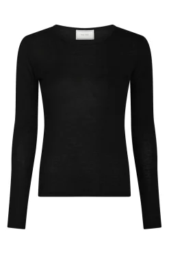 Online Neo Noir Nella Fine Rib Blouse 167271 100