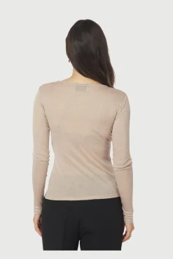 Outlet Neo Noir Nella Fine Rib Blouse 167271 976