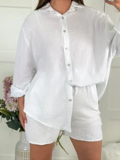 Hot A-bee Nelly Skjorte White