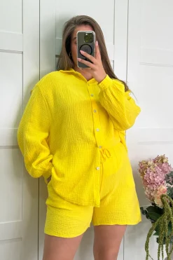 Best A-bee Nelly Skjorte Yellow