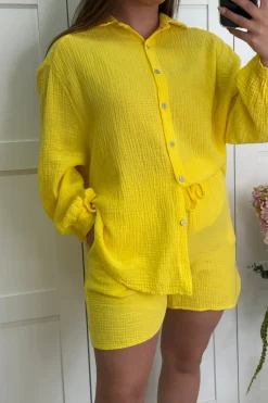 Best A-bee Nelly Skjorte Yellow