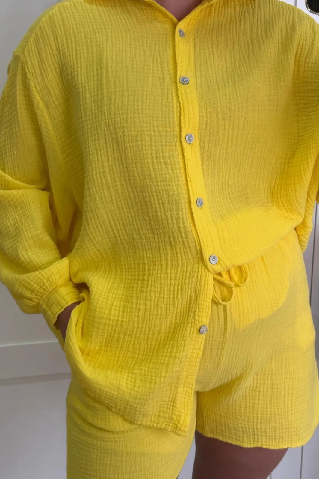 Best A-bee Nelly Skjorte Yellow
