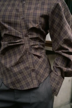 Online Neo Noir Neoella Check Shirt 167459 676