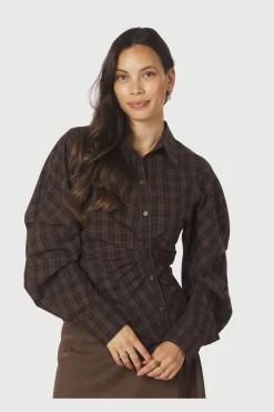 Online Neo Noir Neoella Check Shirt 167459 676